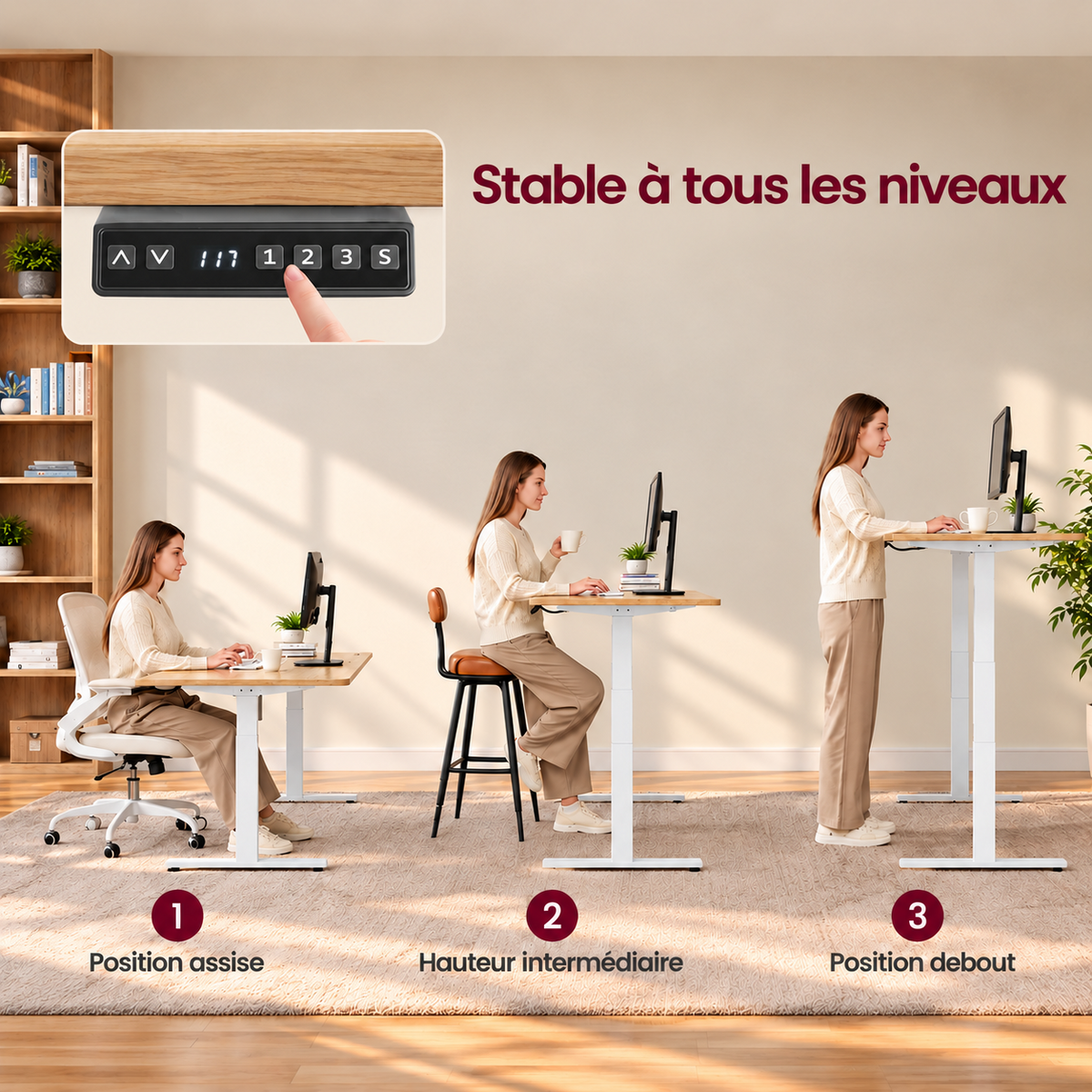 Stable à tous les niveaux