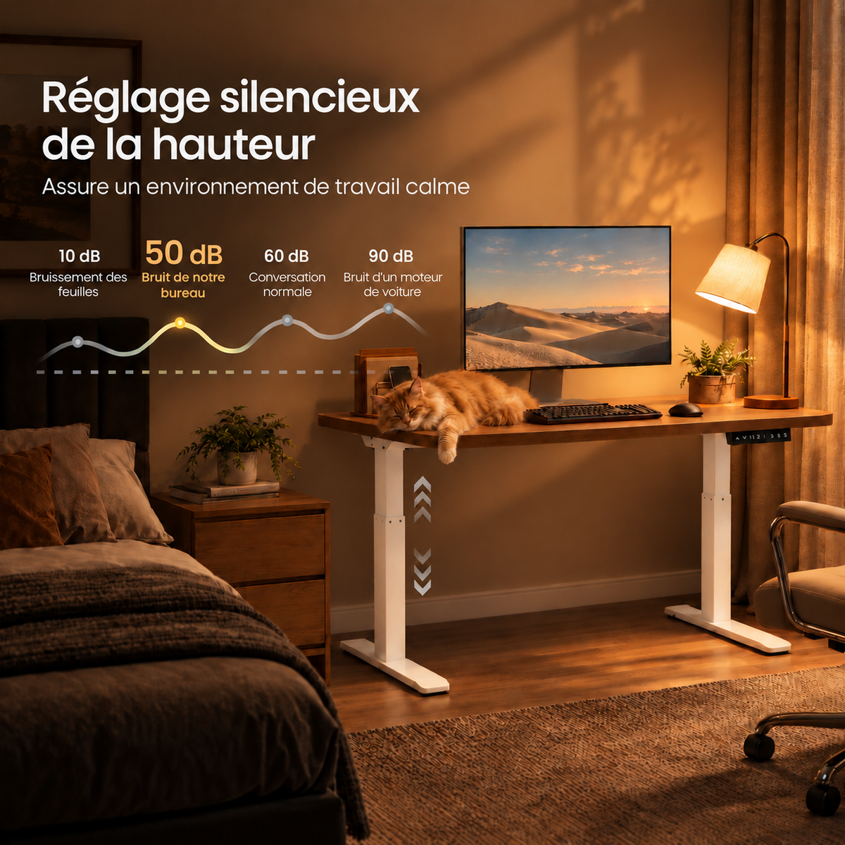 Réglage silencieux